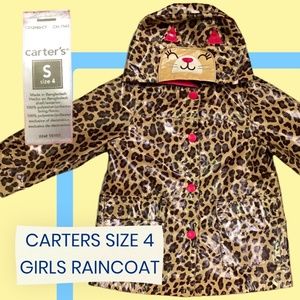 CARTERS SIZE 4 GIRLS RAINCOAT